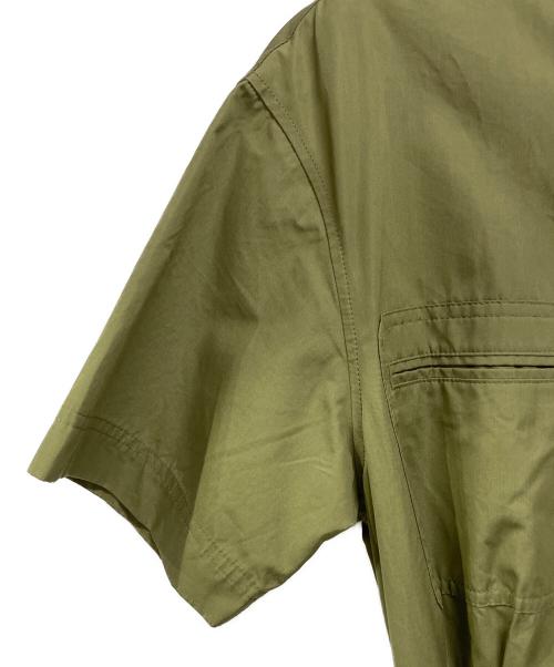theory（セオリー）theory (セオリー) 半袖ワンピース グリーン サイズ:2の古着・服飾アイテム
