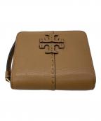 TORY BURCHトリーバーチ）の古着「2つ折り財布」｜キャメル