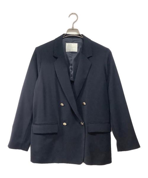 RIVE DROITE（リヴドロワ）RIVE DROITE (リヴドロワ) テーラードジャケット ネイビー サイズ:F 未使用品の古着・服飾アイテム