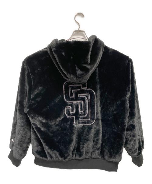 GENUINE MERCHANDISE（ジェニュイン マーチャンダイズ）GENUINE MERCHANDISE (ジェニュイン マーチャンダイズ) フェイクファージャケット ブラック サイズ:Lの古着・服飾アイテム