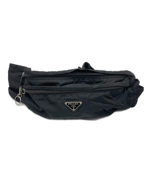 PRADA（プラダ）PRADA (プラダ) ボディバッグ ブラックの古着・服飾アイテム