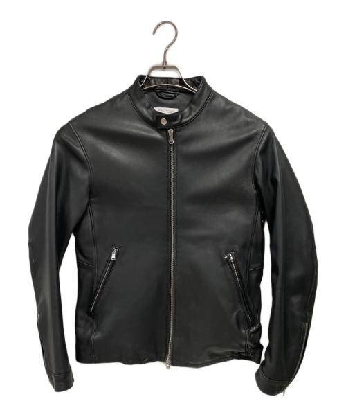 BEAUTY&YOUTH（ビューティーアンドユース）BEAUTY&YOUTH (ビューティーアンドユース) BY ラム シングル ライダース ブラック サイズ:Mの古着・服飾アイテム