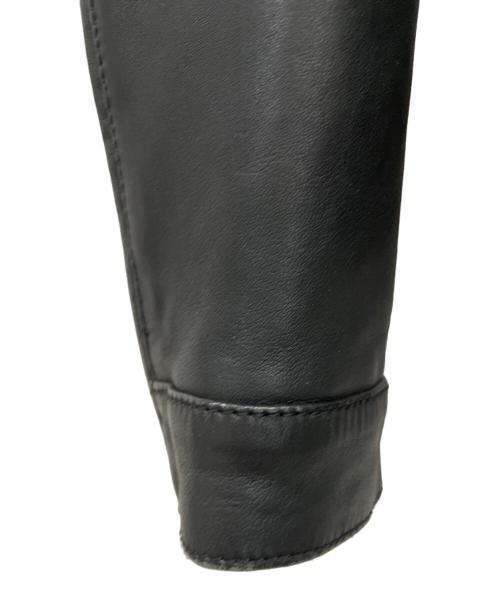 BEAUTY&YOUTH（ビューティーアンドユース）BEAUTY&YOUTH (ビューティーアンドユース) BY ラム シングル ライダース ブラック サイズ:Mの古着・服飾アイテム