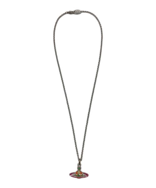 Vivienne Westwood（ヴィヴィアンウエストウッド）Vivienne Westwood (ヴィヴィアンウエストウッド) エナメルオーブネックレスの古着・服飾アイテム