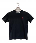 PLAY COMME des GARCONSプレイコムデギャルソン）の古着「ロゴTシャツ」｜ブラック