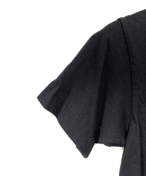 PLAY COMME des GARCONS（プレイコムデギャルソン）PLAY COMME des GARCONS (プレイコムデギャルソン) ロゴTシャツ ブラック サイズ:Mの古着・服飾アイテム