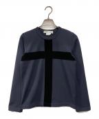 COMME des GARCONSコムデギャルソン）の古着「長袖カットソー」｜ネイビー