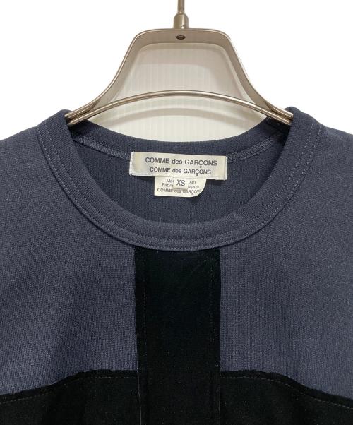 COMME des GARCONS（コムデギャルソン）COMME des GARCONS (コムデギャルソン) 長袖カットソー ネイビー サイズ:XSの古着・服飾アイテム