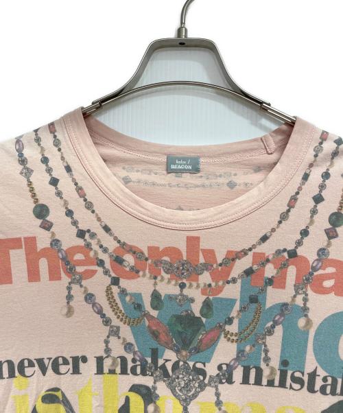 kolor/BEACON（カラービーコン）kolor/BEACON (カラービーコン) Tシャツ ピンク サイズ:2の古着・服飾アイテム