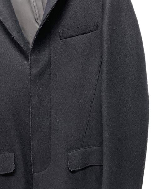 BLUE WORK（ブルーワーク）BLUE WORK (ブルーワーク) チェスターコート ネイビー サイズ:Mの古着・服飾アイテム