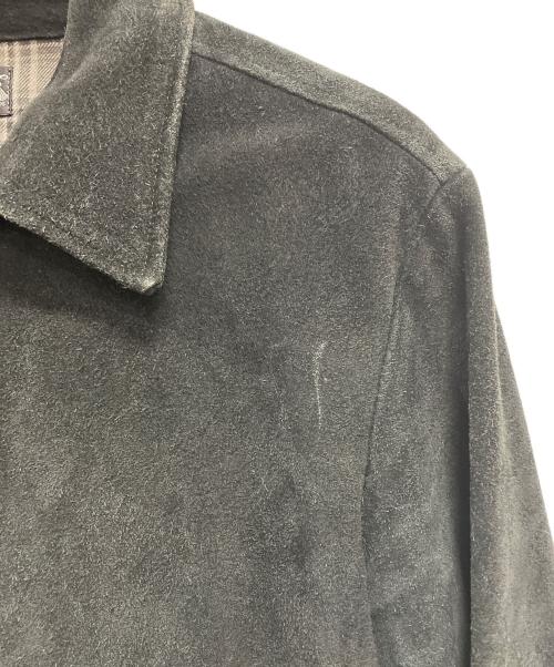 RAGS McCREGOR（ラグス マクレガー）RAGS McCREGOR (ラグス マクレガー) スエードレザージャケット ブラック サイズ:Lの古着・服飾アイテム