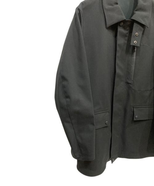 UNITED ARROWS（ユナイテッドアローズ）UNITED ARROWS (ユナイテッドアローズ) ステンカラーコート ブラック サイズ:Lの古着・服飾アイテム