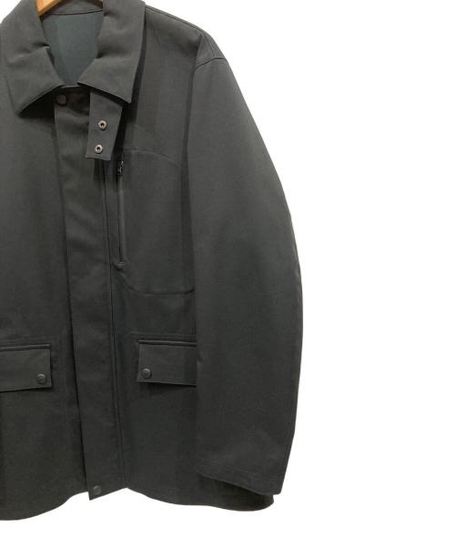 UNITED ARROWS（ユナイテッドアローズ）UNITED ARROWS (ユナイテッドアローズ) ステンカラーコート ブラック サイズ:Lの古着・服飾アイテム