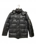 IZREEL×DUVETICAイズリール×デュベティカ）の古着「パイソンスリーブ ダウンジャケット」｜ブラック