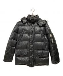 IZREEL×DUVETICA（イズリール×デュベティカ）の古着「パイソンスリーブ ダウンジャケット」｜ブラック