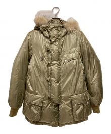 ADVANCED DOWN SYSTEM（アドバンスドダウンシステム）の古着「ダウンジャケット」｜ブラウン