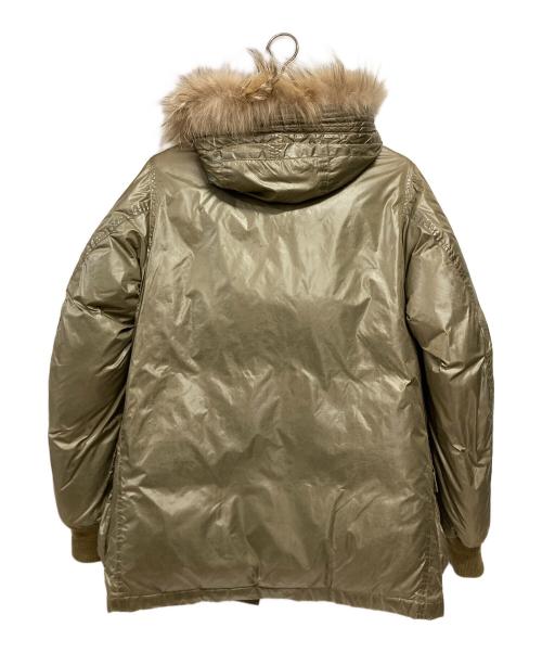 ADVANCED DOWN SYSTEM（アドバンスドダウンシステム）ADVANCED DOWN SYSTEM (アドバンスドダウンシステム) ダウンジャケット ブラウン サイズ:46の古着・服飾アイテム