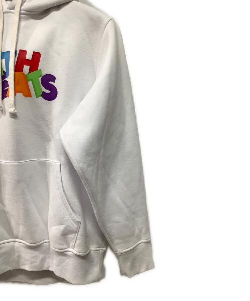 KITH（キス）KITH (キス) プルオーバーパーカー ホワイト サイズ:Mの古着・服飾アイテム