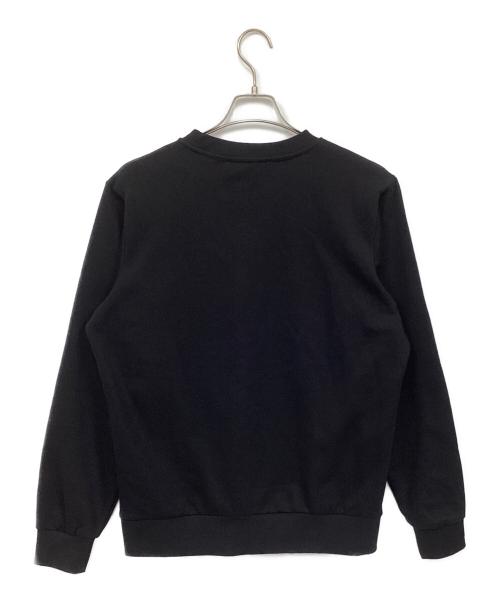 DIESEL（ディーゼル）DIESEL (ディーゼル) クルーネックスウェット ブラック サイズ:Mの古着・服飾アイテム
