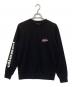 DIESEL（ディーゼル）の古着「クルーネックスウェット」｜ブラック