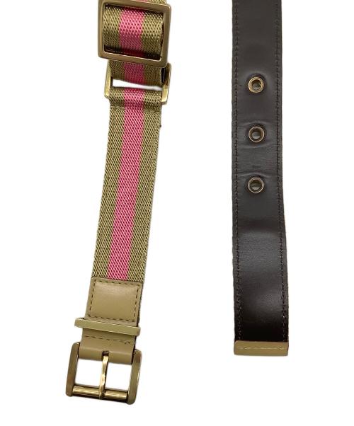 GUCCI（グッチ）GUCCI (グッチ) ベルト ベージュピンクの古着・服飾アイテム