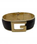 GUCCIグッチ）の古着「ヴィンテージ リザード バングル」