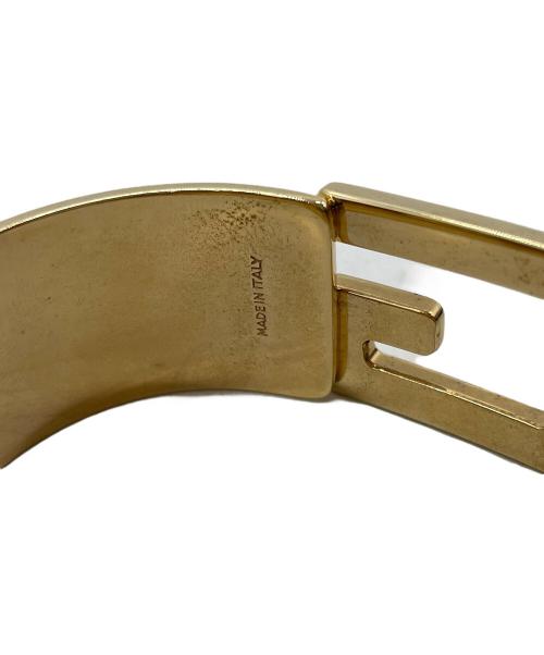 GUCCI（グッチ）GUCCI (グッチ) ヴィンテージ リザード バングルの古着・服飾アイテム