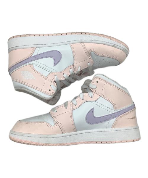 NIKE（ナイキ）NIKE (ナイキ) AIR JORDAN（エアジョーダン）／ハイカットスニーカー ピンク サイズ:24㎝の古着・服飾アイテム