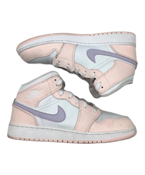 NIKE（ナイキ）NIKE (ナイキ) AIR JORDAN（エアジョーダン）／ハイカットスニーカー ピンク サイズ:24㎝の古着・服飾アイテム