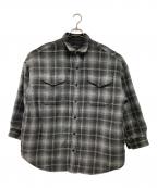 PENDLETON×niko andペンドルトン×ニコアンド）の古着「バッファローチェック ジャケット」｜グレー