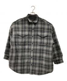 PENDLETON×niko and（ペンドルトン×ニコアンド）の古着「バッファローチェック ジャケット」｜グレー