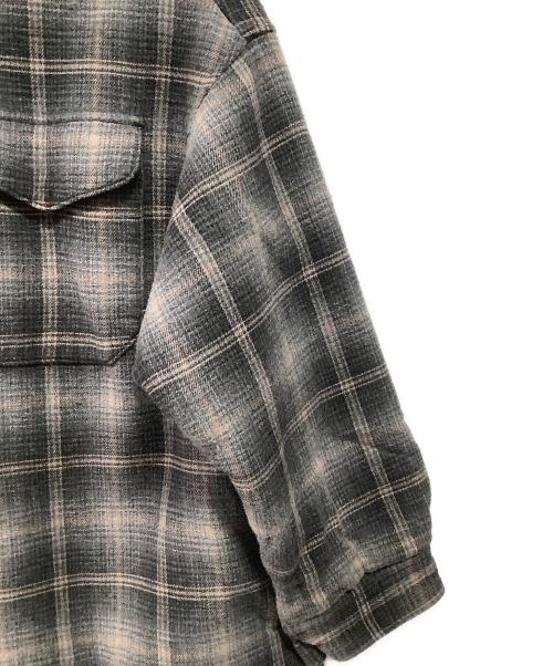 PENDLETON（ペンドルトン）PENDLETON (ペンドルトン) niko and (ニコアンド) バッファローチェック ジャケット グレー サイズ:Fの古着・服飾アイテム