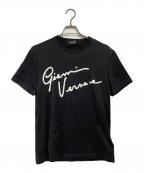 VERSACEヴェルサーチェ）の古着「半袖カットソー」｜ブラック