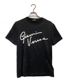 VERSACE（ヴェルサーチェ）の古着「半袖カットソー」｜ブラック