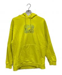 GIVENCHY（ジバンシィ）の古着「インフィニティ ロゴプリント パーカー」｜イエロー