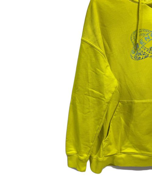 GIVENCHY（ジバンシィ）GIVENCHY (ジバンシィ) インフィニティ ロゴプリント パーカー イエロー サイズ:Sの古着・服飾アイテム