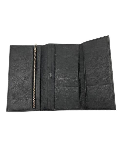 HERMES（エルメス）HERMES (エルメス) ベアンデュプリ／長財布 ブラックの古着・服飾アイテム