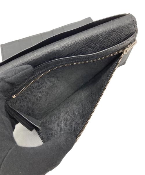 HERMES（エルメス）HERMES (エルメス) ベアンデュプリ／長財布 ブラックの古着・服飾アイテム