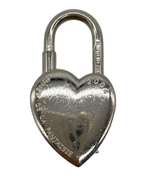 HERMES（エルメス）HERMES (エルメス) ハートカデナ（南京錠） シルバーの古着・服飾アイテム