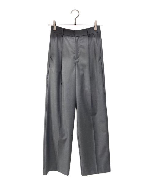 machatt（マチャット）machatt (マチャット) チンツ ストレート パンツ グレー サイズ:1の古着・服飾アイテム
