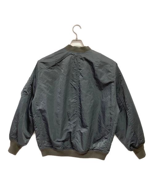 R'IAM-Plage（リアムプラージュ）R'IAM-Plage (リアムプラージュ) MA-1ジャケット ブラック サイズ:SIZE 36の古着・服飾アイテム