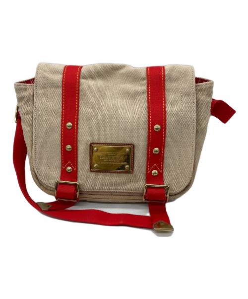 LOUIS VUITTON（ルイ ヴィトン）LOUIS VUITTON (ルイ ヴィトン) アンティグア ブザスPM ベージュの古着・服飾アイテム