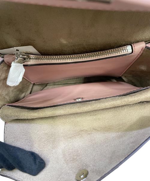 MICHAEL KORS（マイケル・コース）MICHAEL KORS (マイケル・コース) アレッサ ハンドバッグ レザー チェーン ショルダーバッグ ピンク 未使用品の古着・服飾アイテム