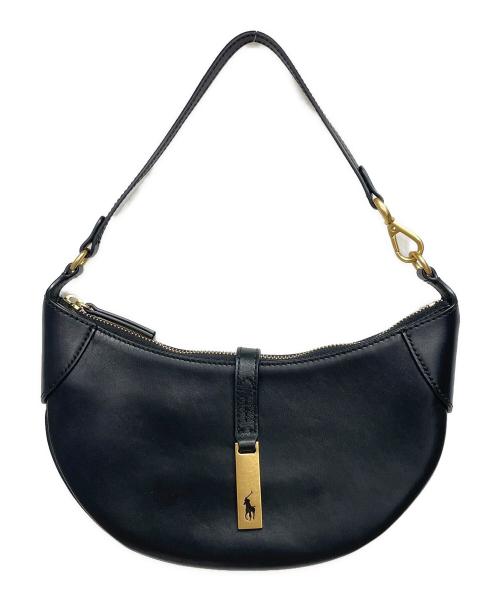 POLO RALPH LAUREN（ポロ・ラルフローレン）POLO RALPH LAUREN (ポロ・ラルフローレン) ワンショルダーバッグ ブラックの古着・服飾アイテム