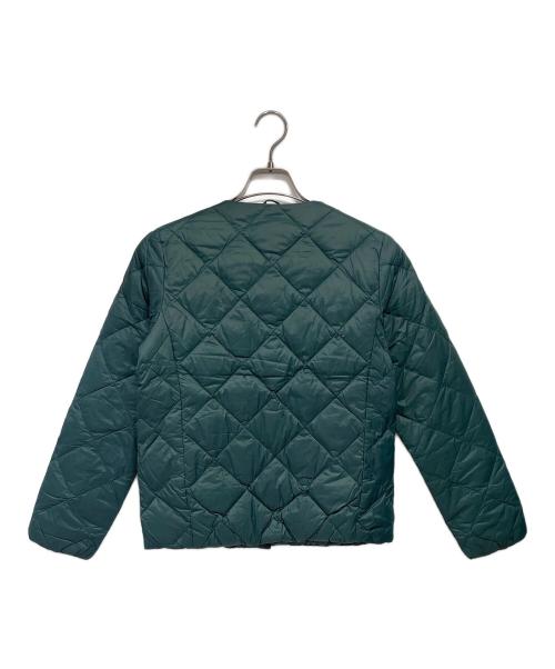 TAION（タイオン）TAION (タイオン) シティ クルーネック ダウンジャケット グリーン サイズ:L 未使用品の古着・服飾アイテム