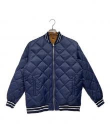 TAION（タイオン）の古着「リバーシブルダウンジャケット」｜ネイビー