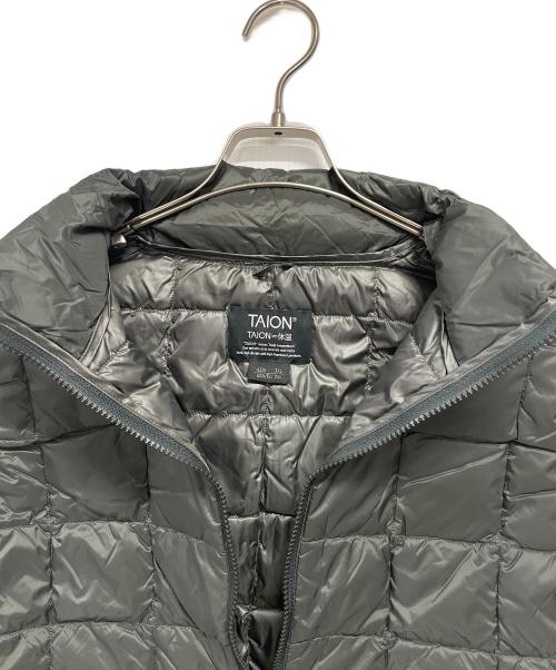 TAION（タイオン）TAION (タイオン) ダウンベスト グレー サイズ:2XL 未使用品の古着・服飾アイテム