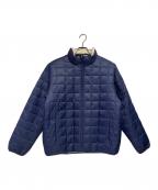 TAIONタイオン）の古着「マウンテン リバーシブル ダウン×ボア ジャケット」｜ネイビー