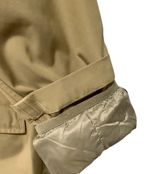 TAION（タイオン）TAION (タイオン) CRフードコート＋ダウンジャケット カーキ サイズ:L 未使用品の古着・服飾アイテム