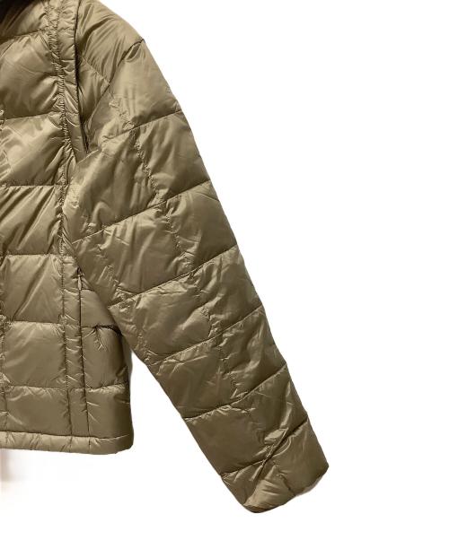 TAION（タイオン）TAION (タイオン) ダウンジャケット カーキ サイズ:S 未使用品の古着・服飾アイテム